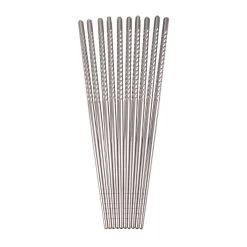D.LINE STAINLESS STEEL CHOPSTICKS SET 5 6 D.LINE STAINLESS STEEL CHOPSTICKS SET 5 -Kitchen Sale Shop 1348 a