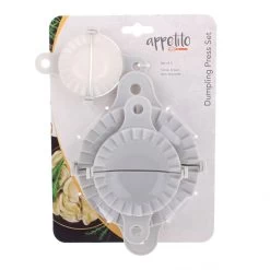 APPETITO DUMPLING PRESS SET 3 - WHITE -Kitchen Sale Shop 1357 b 1