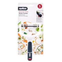 Zyliss Smooth Glide Wide Peeler -Kitchen Sale Shop 13654 SmoothGlideWidePeeler Packaging LS