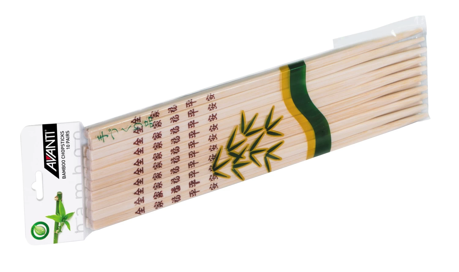 AVANTI BAMBOO CHOPSTICKS (PK 10 PAIRS) 3 AVANTI BAMBOO CHOPSTICKS (PK 10 PAIRS)