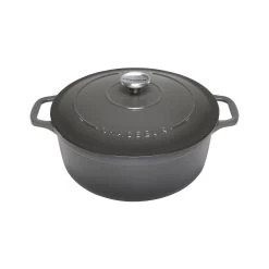 CHASSEURCAST IRONROUND FRENCH OVEN CAVIAR 26cm/5L MADE IN FRANCE
