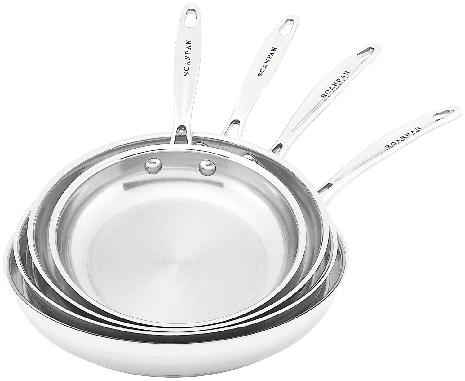 SCANPAN IMPACTSTAINLESS STEEL Fry Pan 20-28cm 6 SCANPAN IMPACTSTAINLESS STEEL Fry Pan 20-28cm - Image 4