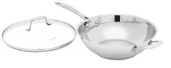 SCANPAN IMPACTSTAINLESS STEEL Covered Wok 32cm
