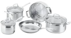 SCANPAN IMPACTSTAINLESS STEEL5 Piece Cookware Set