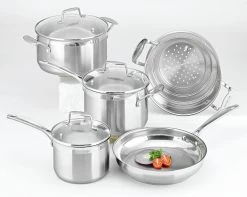 SCANPAN IMPACTSTAINLESS STEEL5 Piece Cookware Set -Kitchen Sale Shop 22035 SUM11