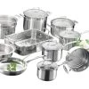 SCANPAN IMPACTSTAINLESS STEEL 10 Piece Cookware Set