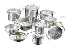 SCANPAN IMPACTSTAINLESS STEEL 10 Piece Cookware Set