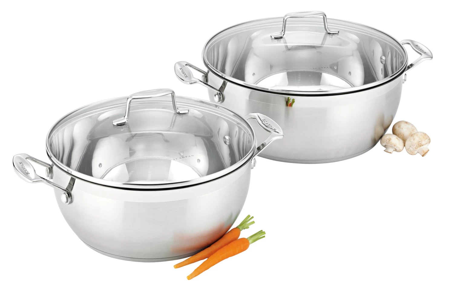 SCANPAN IMPACTSTAINLESS STEEL Stew Pot 28cm/6L 4 SCANPAN IMPACTSTAINLESS STEEL Stew Pot 28cm/6L - Image 2