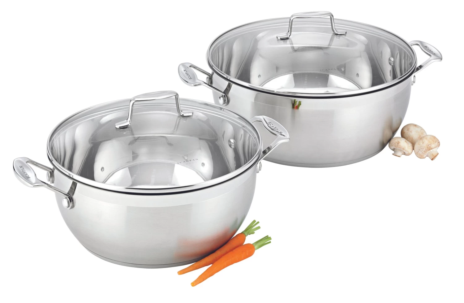 SCANPAN IMPACTSTAINLESS STEEL Stew Pot 32cm/8.5L 4 SCANPAN IMPACTSTAINLESS STEEL Stew Pot 32cm/8.5L - Image 2