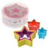 APPETITO STAR COOKIE CUTTER SET 5 - MULTI-COLOUR -Kitchen Sale Shop 2744 2 1