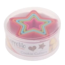 APPETITO STAR COOKIE CUTTER SET 5 - MULTI-COLOUR -Kitchen Sale Shop 2744 2 b 1
