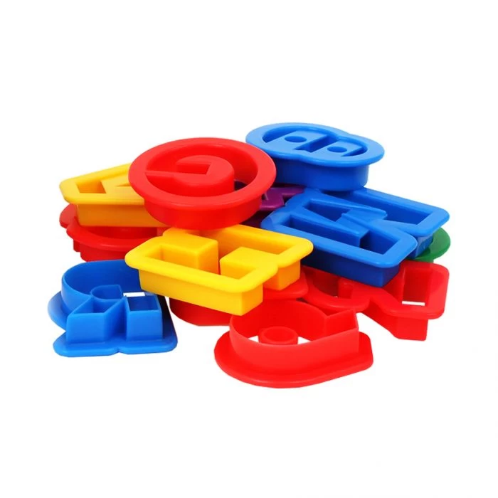 APPETITO 36 PIECE ALPHABET & NUMBER COOKIE CUTTER SET (TUB) - MULTI-COLOUR 4 APPETITO 36 PIECE ALPHABET & NUMBER COOKIE CUTTER SET (TUB) - MULTI-COLOUR - Image 2
