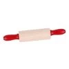 DAILY BAKE SMALL WOOD ROLLING PIN 20CM X 3.7CM DIA. - RUBBERWOOD