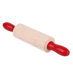 DAILY BAKE SMALL WOOD ROLLING PIN 20CM X 3.7CM DIA. - RUBBERWOOD -Kitchen Sale Shop 2843 1 c