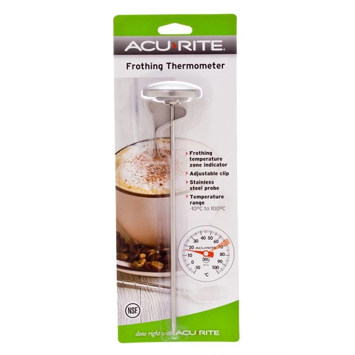 ACURITE LARGE FROTHING THERMOMETER (4CM DIA. DIAL) 6 ACURITE LARGE FROTHING THERMOMETER (4CM DIA. DIAL) - Image 4
