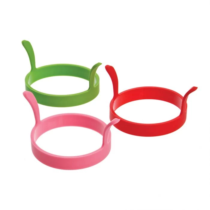 APPETITO SILICONE EGG RINGS - ASST. COLOURS 5 APPETITO SILICONE EGG RINGS - ASST. COLOURS - Image 3