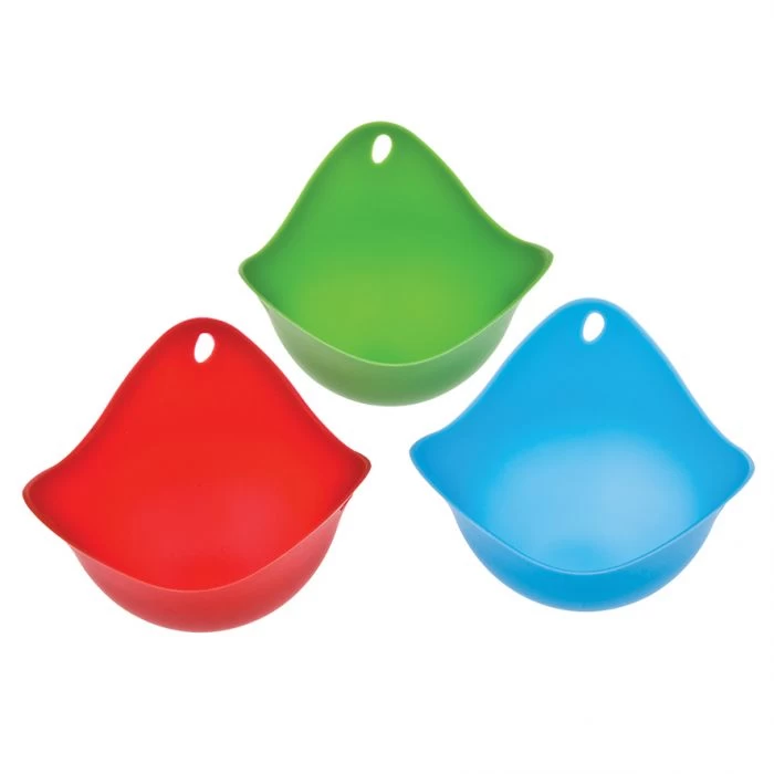 APPETITO SILICONE EGG POACHERS SET 2 (CDU 24) - ASST. COLOURS 4 APPETITO SILICONE EGG POACHERS SET 2 (CDU 24) - ASST. COLOURS - Image 2