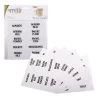 APPETITO CLEAR PANTRY LABELS PACK 60 -Kitchen Sale Shop 3206 1