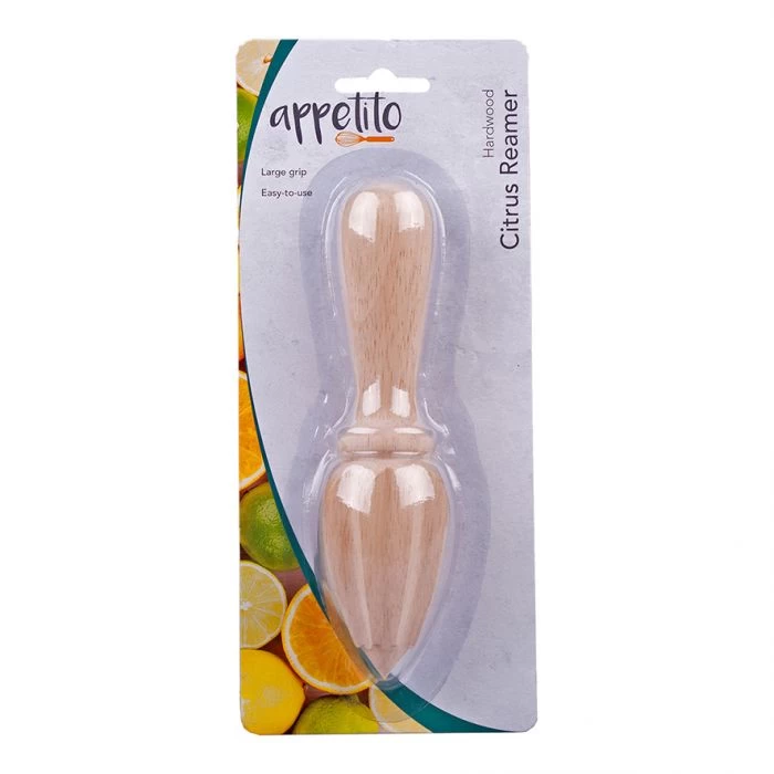 APPETITO WOOD CITRUS REAMER (CARDED) 5 APPETITO WOOD CITRUS REAMER (CARDED) - Image 3