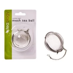 TEAOLOGY STAINLESS STEEL MESH TEA BALL 5CM DIA.