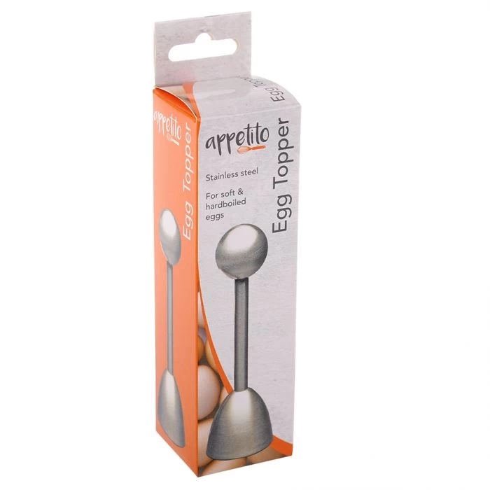 APPETITO STAINLESS STEEL EGG TOPPER 4 APPETITO STAINLESS STEEL EGG TOPPER - Image 2