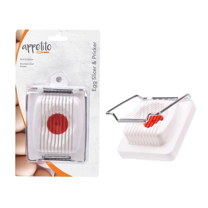 APPETITO EGG SLICER/PRICKER - WHITE 3 APPETITO EGG SLICER/PRICKER - WHITE