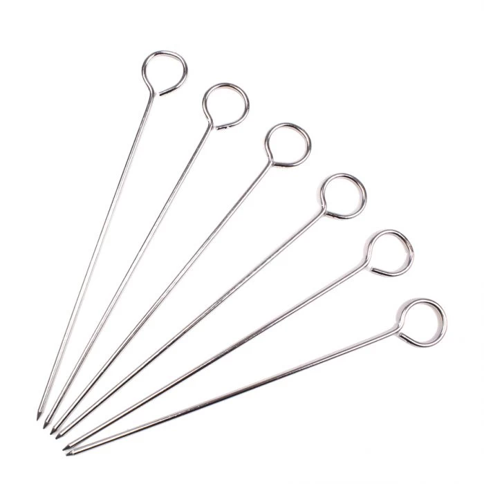 APPETITO CHROME SKEWERS 8"/20CM SET 6 4 APPETITO CHROME SKEWERS 8"/20CM SET 6 - Image 2
