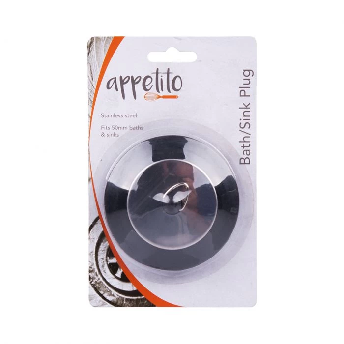 APPETITO STAINLESS STEEL DELUXE BATH/SINK PLUG 5 APPETITO STAINLESS STEEL DELUXE BATH/SINK PLUG - Image 3