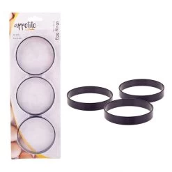 APPETITO NON-STICK EGG RINGS SET 3