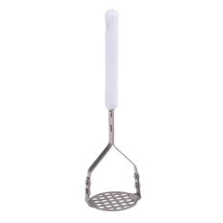 APPETITO STAINLESS STEEL MINI MASHER - WHITE