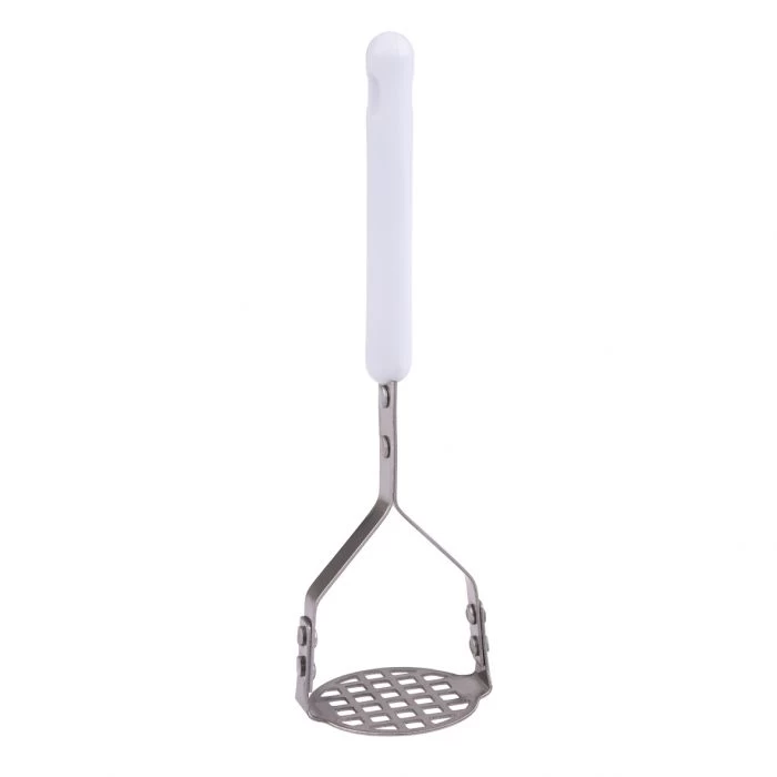 APPETITO STAINLESS STEEL MINI MASHER - WHITE 3 APPETITO STAINLESS STEEL MINI MASHER - WHITE