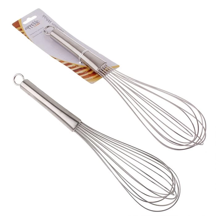 APPETITO STAINLESS STEEL BALLOON WHISK 30CM 3 APPETITO STAINLESS STEEL BALLOON WHISK 30CM