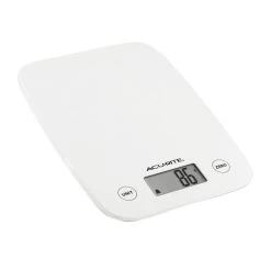 ACURITE COMPACT DIGITAL SCALE 1G/5KG - POWDER BLUE/WHITE/BLACK -Kitchen Sale Shop 4012w a