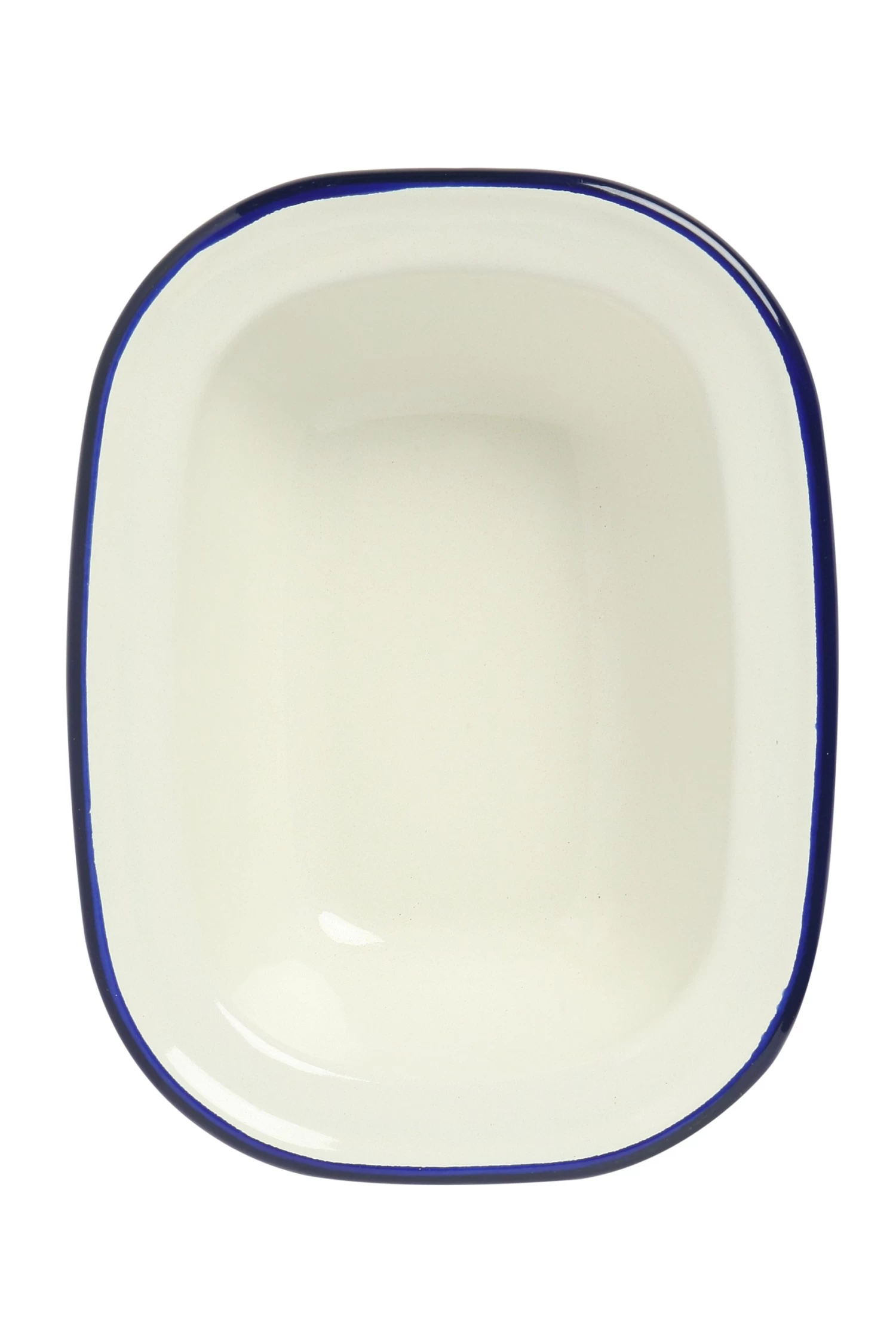 Wiltshire Enamel Oblong Pie Dish 2500ml Blue Rim 3 Wiltshire Enamel Oblong Pie Dish 2500ml Blue Rim