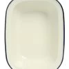 Wiltshire Enamel Oblong Pie Dish 1000ml Blue Rim 1 Wiltshire Enamel Oblong Pie Dish 1000ml Blue Rim -Kitchen Sale Shop 40379OPHR