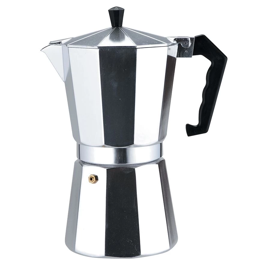 CASABARISTA "CLASSIC" 3 CUP ALUMINIUM ESPRESSO MAKER 4 CASABARISTA "CLASSIC" 3 CUP ALUMINIUM ESPRESSO MAKER - Image 2