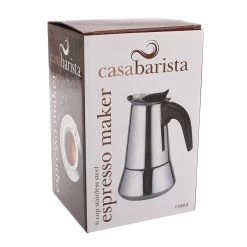 CASABARISTA "ROMA" 6 CUP STAINLESS STEEL ESPRESSO MAKER 8 CASABARISTA "ROMA" 6 CUP STAINLESS STEEL ESPRESSO MAKER -Kitchen Sale Shop 4137 b 1