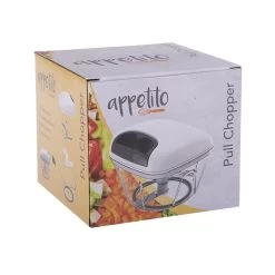 APPETITO PULL CHOPPER - WHITE/GREY -Kitchen Sale Shop 4317 1 b