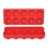 APPETITO SILICONE ROUND ICE CUBE TRAY - RED -Kitchen Sale Shop 4480r
