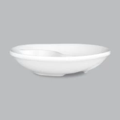 Wilkie Brothers Cuisine Rnd Divided Dish 10cm - New Bone