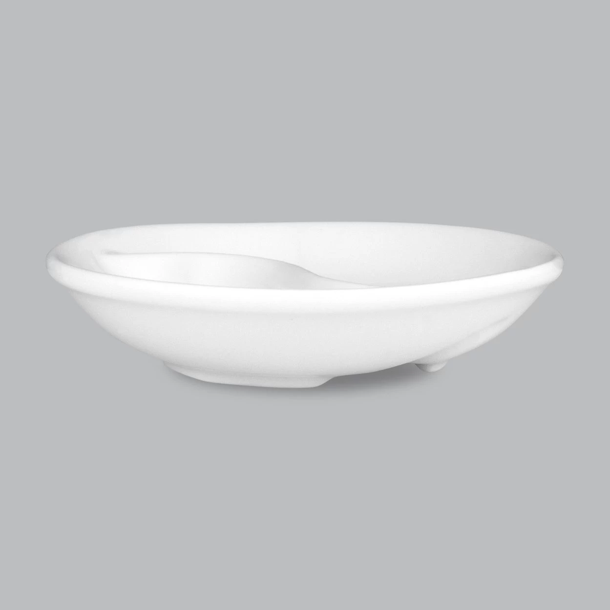 Wilkie Brothers Cuisine Rnd Divided Dish 10cm - New Bone 3 Wilkie Brothers Cuisine Rnd Divided Dish 10cm - New Bone