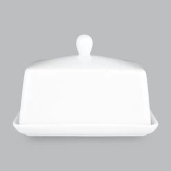 Wilkie Brothers Cuisine Butter Dish 16 X11cm - New Bone
