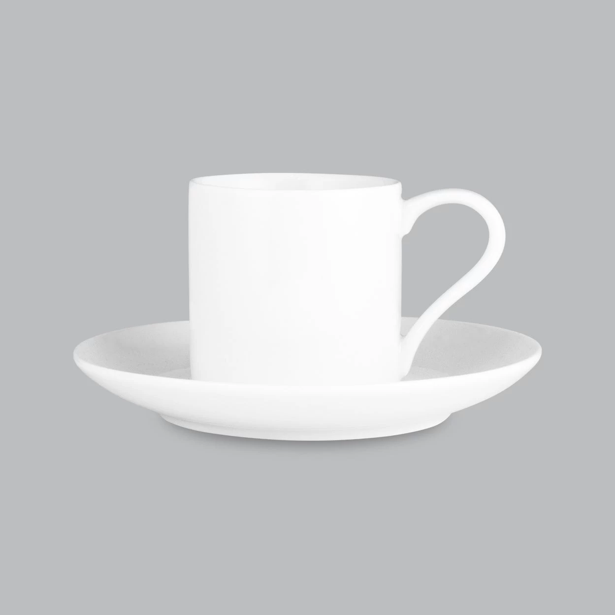 Wilkie Brothers Cuisine Straight Demi Cup & Saucer 100ml - New Bone 3 Wilkie Brothers Cuisine Straight Demi Cup & Saucer 100ml - New Bone