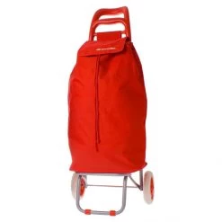 SHOP & GO "MODE" SHOPPING TROLLEY - RED