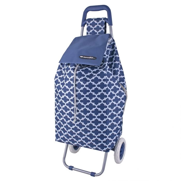 SHOP & GO "SPRINT" SHOPPING TROLLEY - MOROCCAN NAVY 3 SHOP & GO "SPRINT" SHOPPING TROLLEY - MOROCCAN NAVY