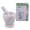 INTEGRA GREY MARBLE MORTAR & PESTLE 10CM 1 INTEGRA GREY MARBLE MORTAR & PESTLE 10CM -Kitchen Sale Shop 4707