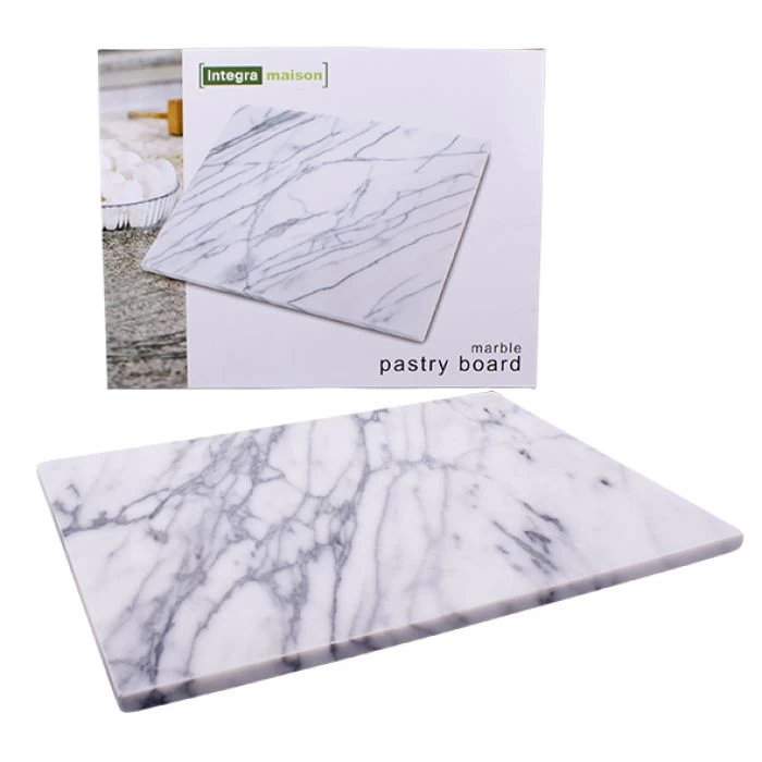 INTEGRA GREY MARBLE PASTRY BOARD 40 X 30CM 3 INTEGRA GREY MARBLE PASTRY BOARD 40 X 30CM