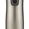 Contigo West Loop 'Autoseal' Mug - S/S 473ml -Kitchen Sale Shop 507510 WestLoop Autoseal MugStainlessSteel Black Silver473mlHR