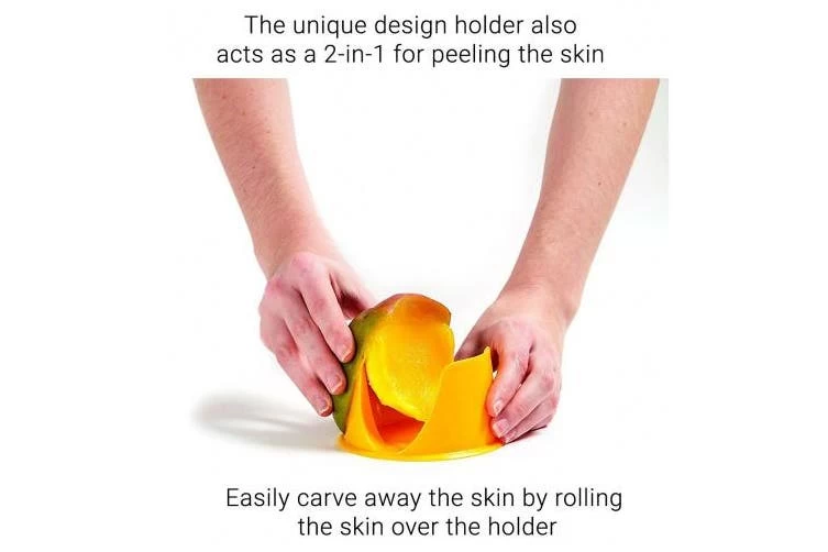 ZYLISS 3-in-1 Mango Slicer, Peeler And Pit Remover Tool 7 ZYLISS 3-in-1 Mango Slicer, Peeler And Pit Remover Tool - Image 5
