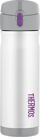 Thermos Commuter470ml Stainless Stainless Steel Vacuum Insulated Flask - White
